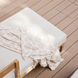 Luxe Shell Pool Towel | Beige