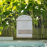 Designer Pool CPR Safety Sign | Arch | Beige