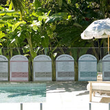 Designer Pool CPR Safety Sign | Arch | Grey