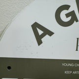 Seconds - Designer Pool CPR Safety Sign | Arch | Green