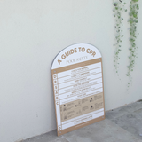 Designer Pool CPR Safety Sign | Arch | Clay