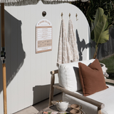 Designer Pool CPR Safety Sign | Arch | Clay