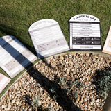 Designer Pool CPR Safety Sign | Arch | Black