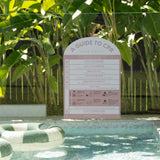 Designer Pool CPR Safety Sign | Arch | Pink
