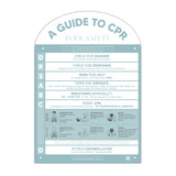 DOUBLE SIDED Bundle | Pool CPR Safety Sign | Arch