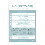 DOUBLE SIDED Bundle | Pool CPR Safety Sign | Rectangle