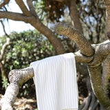 Sand-Free Beach Towel | Beige Stripe